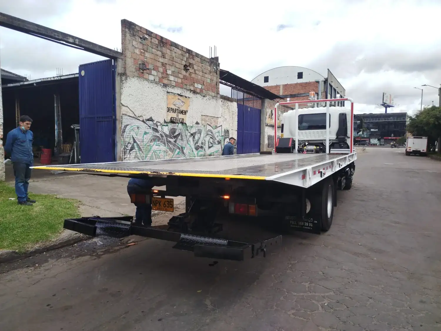 Reparación de sistema de izaje